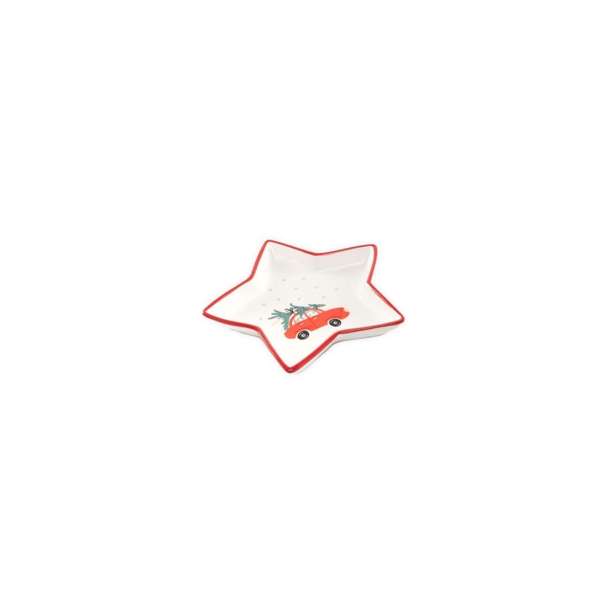 Keramikas-skivis-Star,-Red-Car