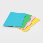 Piezimju-burtnicu-komplekts-Colourful-Tab,-liniju,-4-gab.