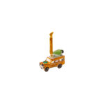 Stikla-dekors-Gold-Car,-4×4