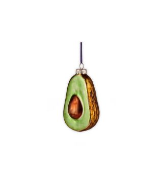 Stikla dekors hanger avocado, green