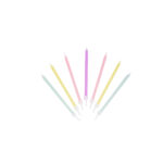 Sveces-kukai-Pastel-Colour-Birthday-Candles,16-gab.