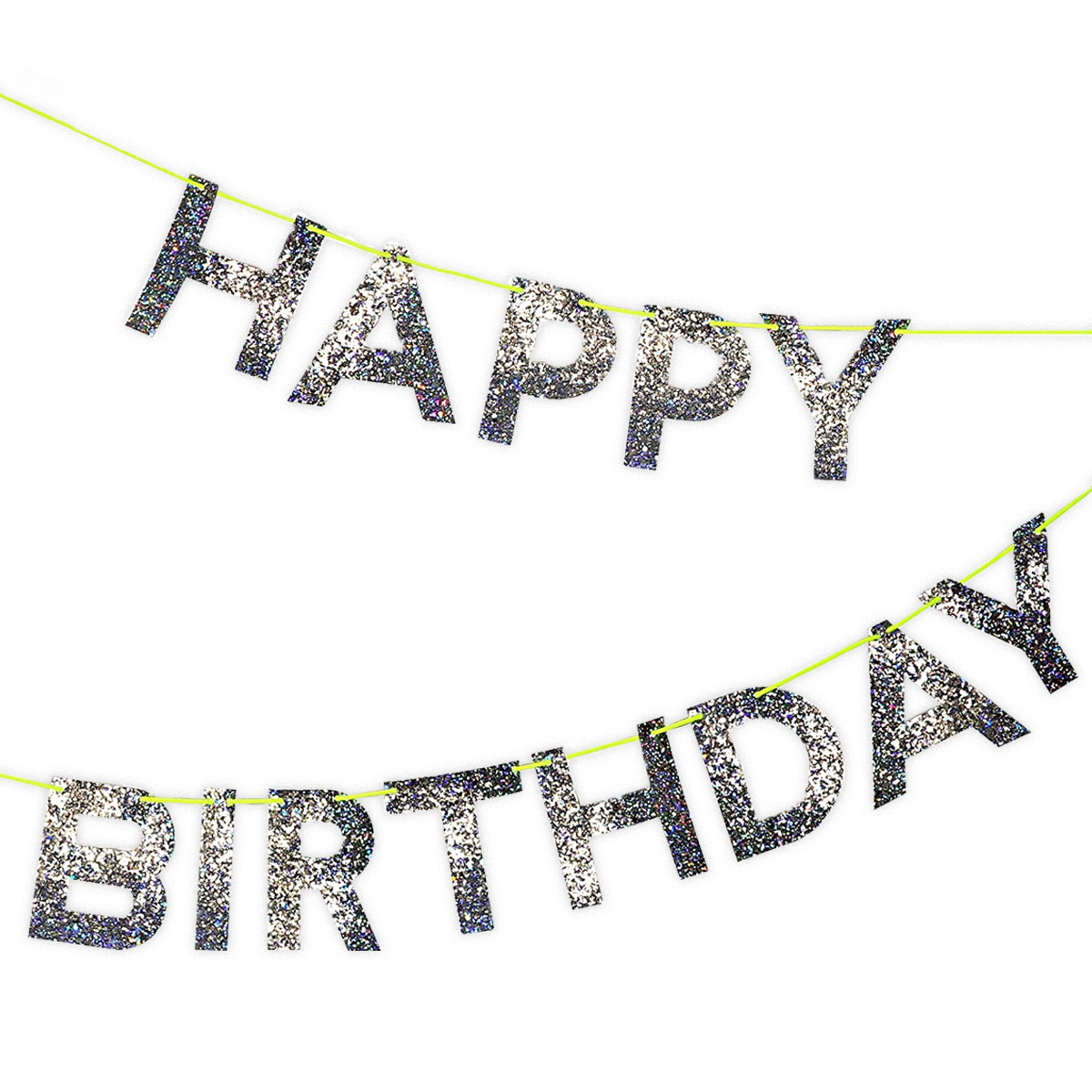 Virtene-Happy-Birthday,-Silver,-Meri-Meri