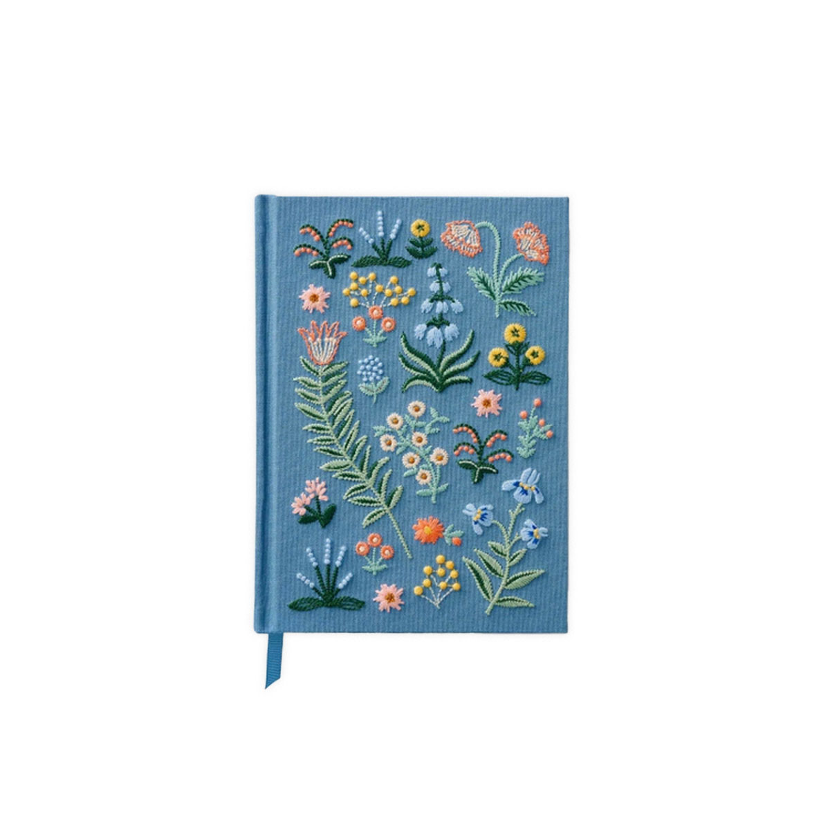 Piezimju-gramata-Menagerie-Garden-Embroidered-Journal,-izsuts-vaks,-Rifle-Paper-Co