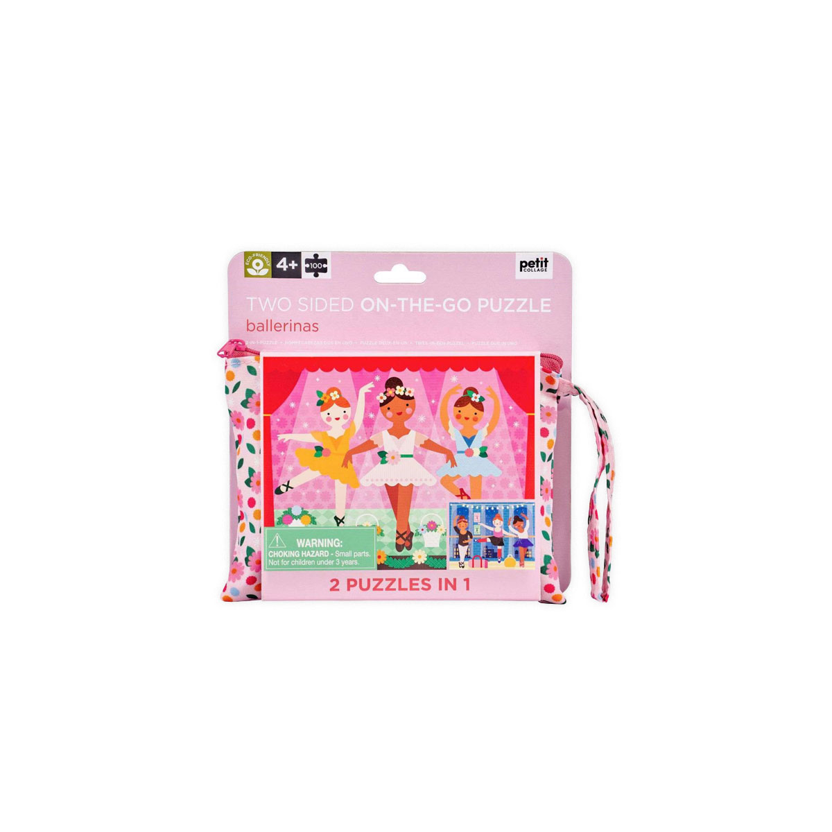 Puzle-On-the-Go,-Ballerina,-Petit-Collage