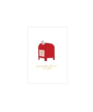Greeting card Love Letters, Signed, Sealed, Delivered, Love icons Manilla