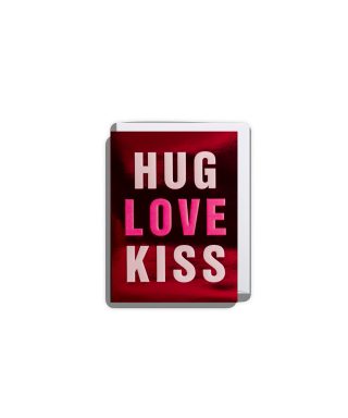 Mini kartīte Hug Love Kisses, Kelly Hyatt