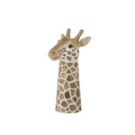 Vaze-Alazar,-Giraffe,-Brown,-Bloomingville-Mini