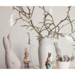 2_Dekors-Bunny,-Standing,-Pink-Pom-Pom,-metala,-Maileg