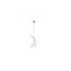 Dekors-Bunny,-Standing,-Pink-Pom-Pom,-metala,-Maileg