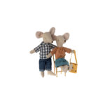 2_Miksta-rotallieta-Pelu-Tetis,-Dad-mouse,-Plaid-shirt,-Maileg