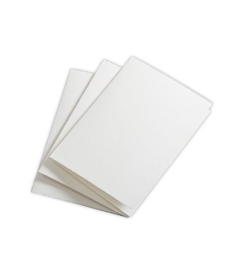 A6 izmēra kartīte Laid paper edge, atverama 1 gab.,