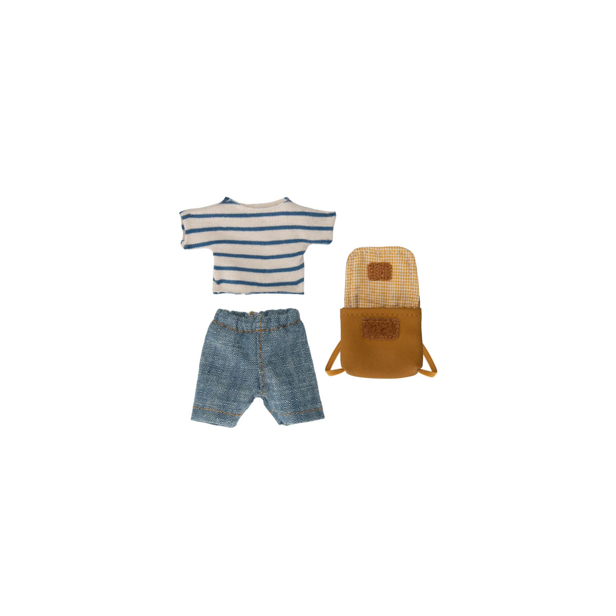 Apgerbs-pelei-Clothes-and-bag,-Big-brother-mouse,-Maileg