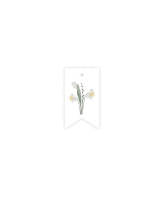 Label Daffodil bouquet, Scent of Spring, Manilla