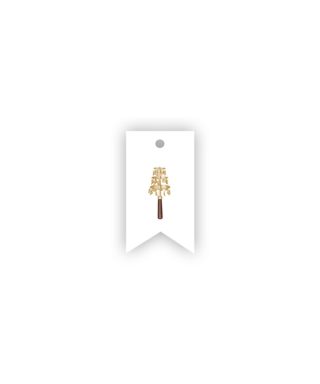 Gift tag Trideksnis, Latvian Roots, Manilla