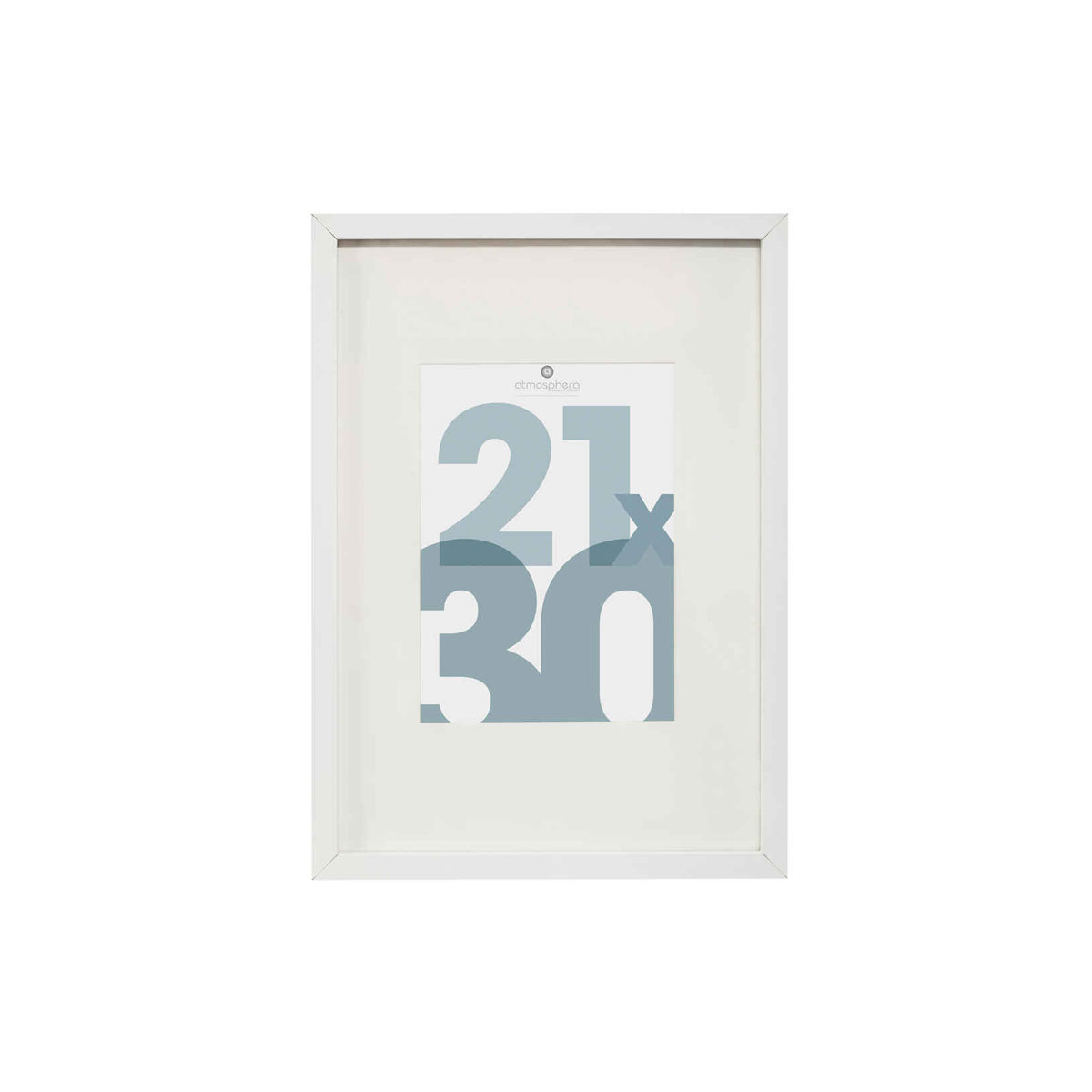Foto-ramis-Wood,-White,-21-cm-x-30-cm