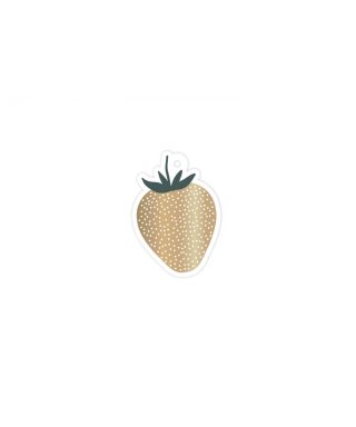 Etiķete Strawberry, Gold, 1 gab.