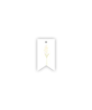 Gift tag Wildgrass, White Gold, Midsummer Meadow, Manilla