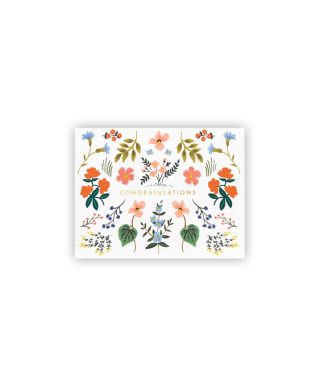 Kartīte Wildwood Congrats Card, Rifle Paper Co.