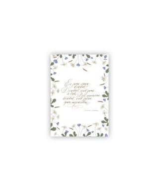 Greeting card Dziediet, I.Ziedonis, Latvian Roots, Manilla