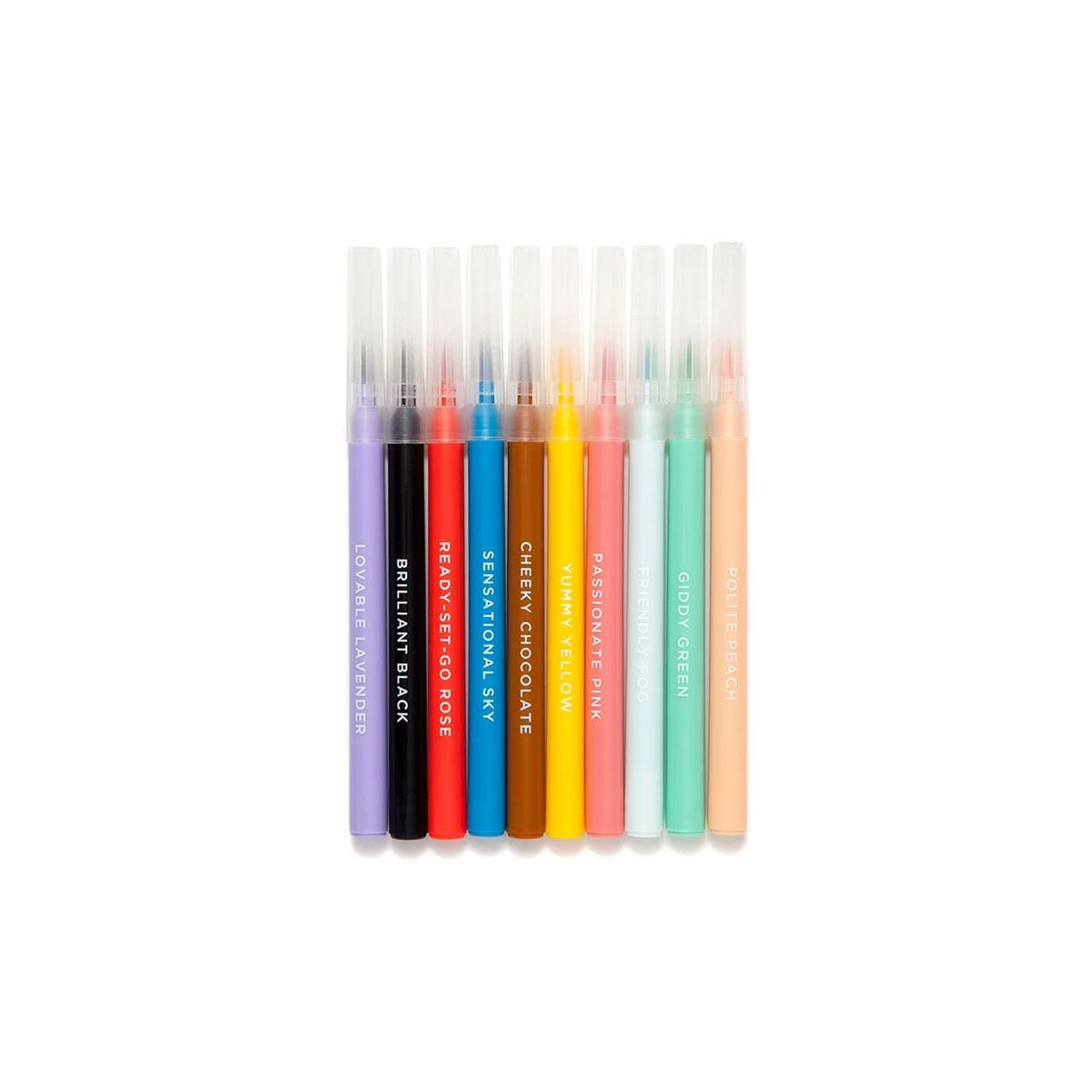 2_Flomasteru-komplekts-Felt-tip-Brush-markers,-10-gab