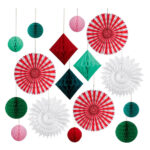 Dekoraciju-komplekts-Christmas-Honeycomb-Decoration-Kit,-Meri-Meri