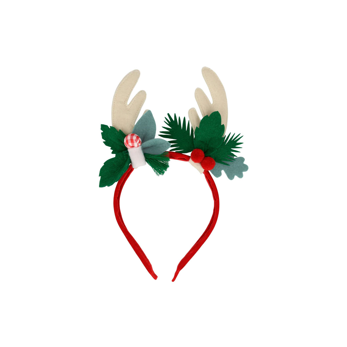 Galvas-rota-Woodland-Antler-Headband,-Meri-Meri