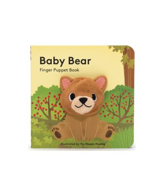 Mazuļa grāmatiņa Baby Bear, Finger Puppet Book