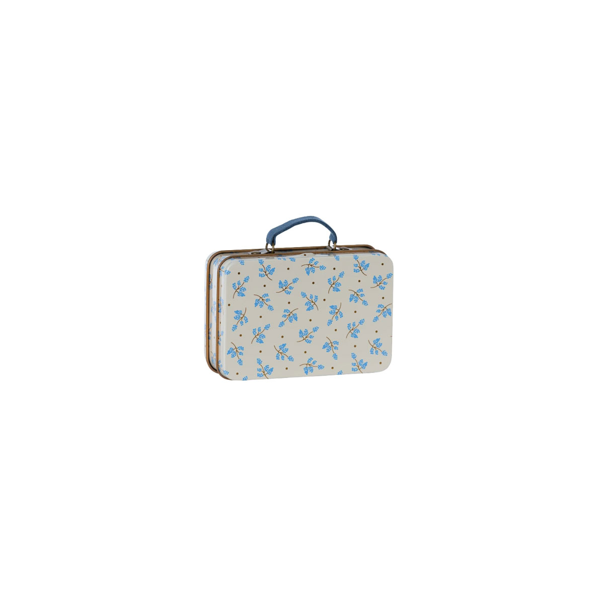 Metala-cemodāns-Small-suitcase,-Madelaine,-Blue,-Maileg