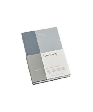 Piezīmju grāmata The Life in Your Years, Sea Salt, 5-Year Journal, Semikolon