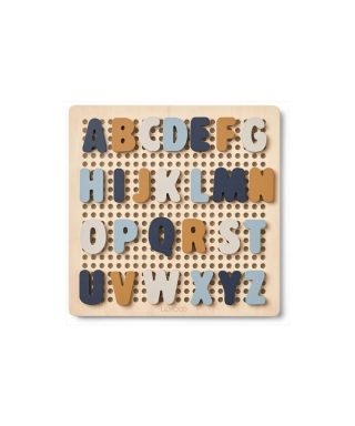 Puzle - tāfele Ainsley Puzzle, Sea blue multi mix, Liewood