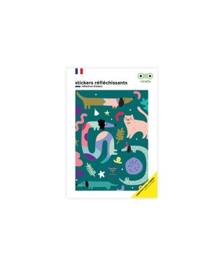 Reflective Sticker sheet Animals, Rainette