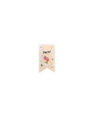Flamingo pin, Manilla x Tutu