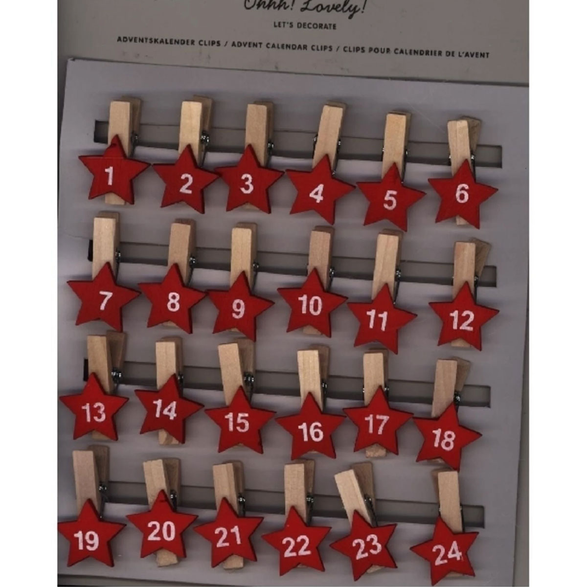 2_Knagisu-komplekts-Advent,-Red-stars,-24-gab