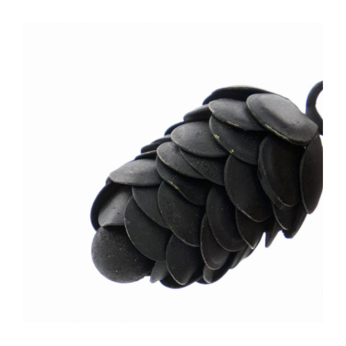 2_Metalu-dekoru-komplekts-Cone,-Black,-2-gab