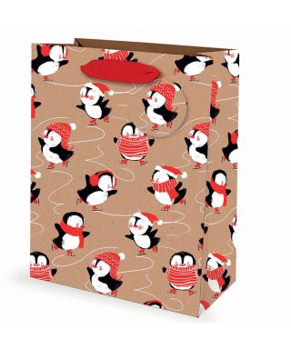 Dāvanu maisiņs Penguin, Craft, liels