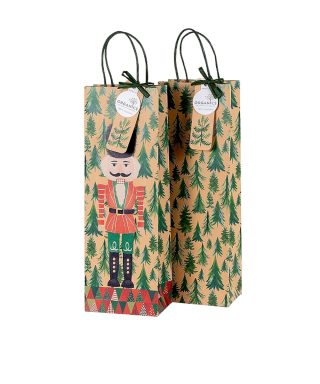 Dāvanu maisiņš pudelei Nutcracker, Trees