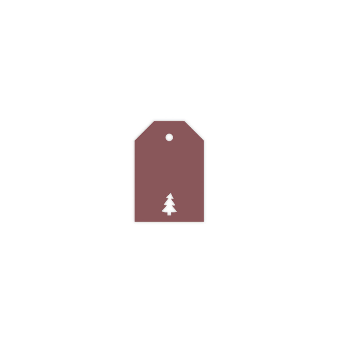 Etikete-Christmas-tree,-Bordo