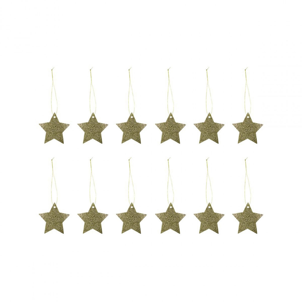 Etikete-Star,-Gold-glitter,-1-gab.