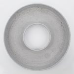 House-Doctor-The-Ring-Kerzenstaender-45-cm-grau-Draufsicht
