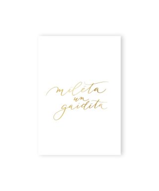 Kartīte Mīlēta un gaidīta, Manilla