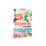 Krasojamais-Plakats-Poppik,-4+-gadi---Dinosours
