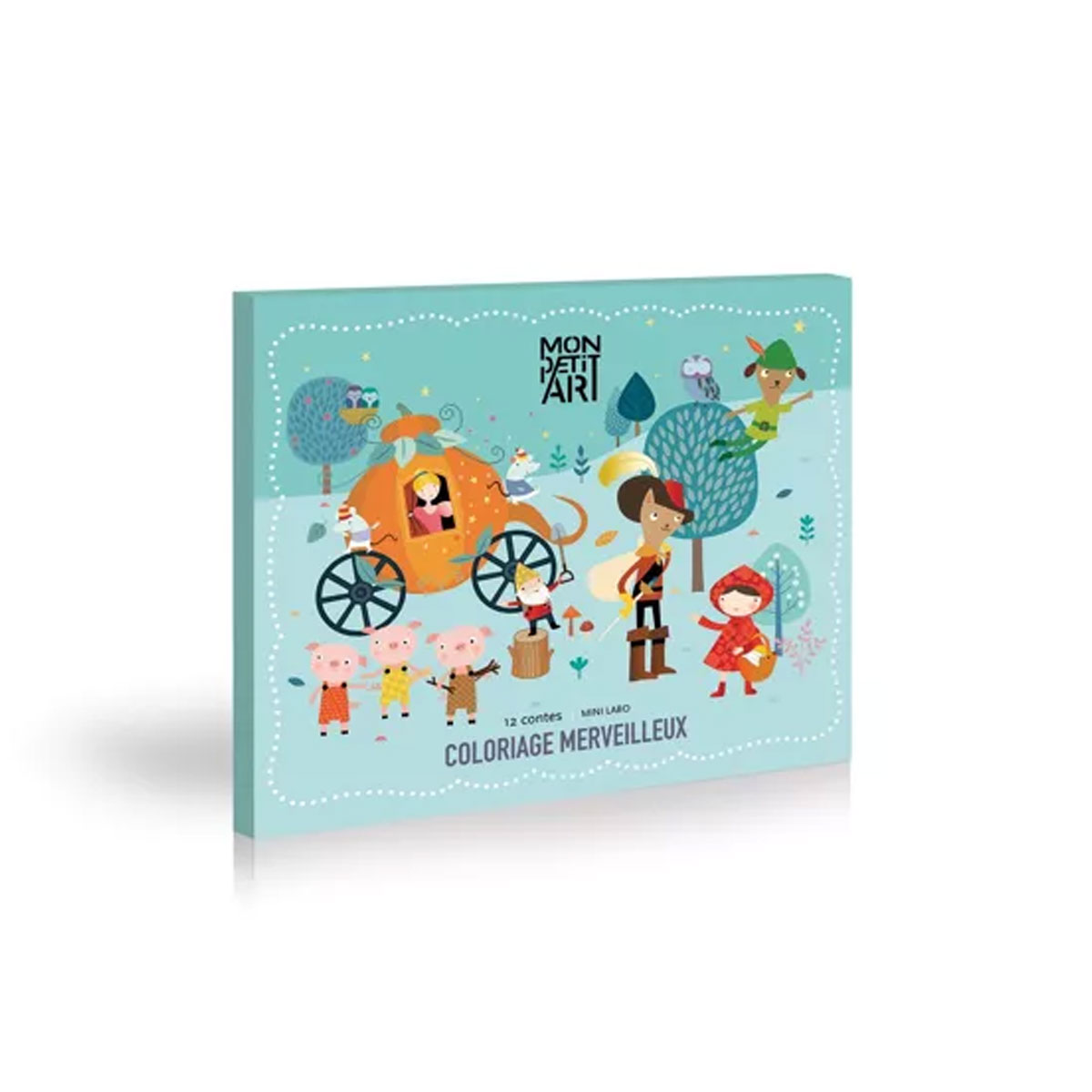Krasojamas-lapas-Marvelous-12-Tales-Coloring-Pages,-Mon-Petit-Art