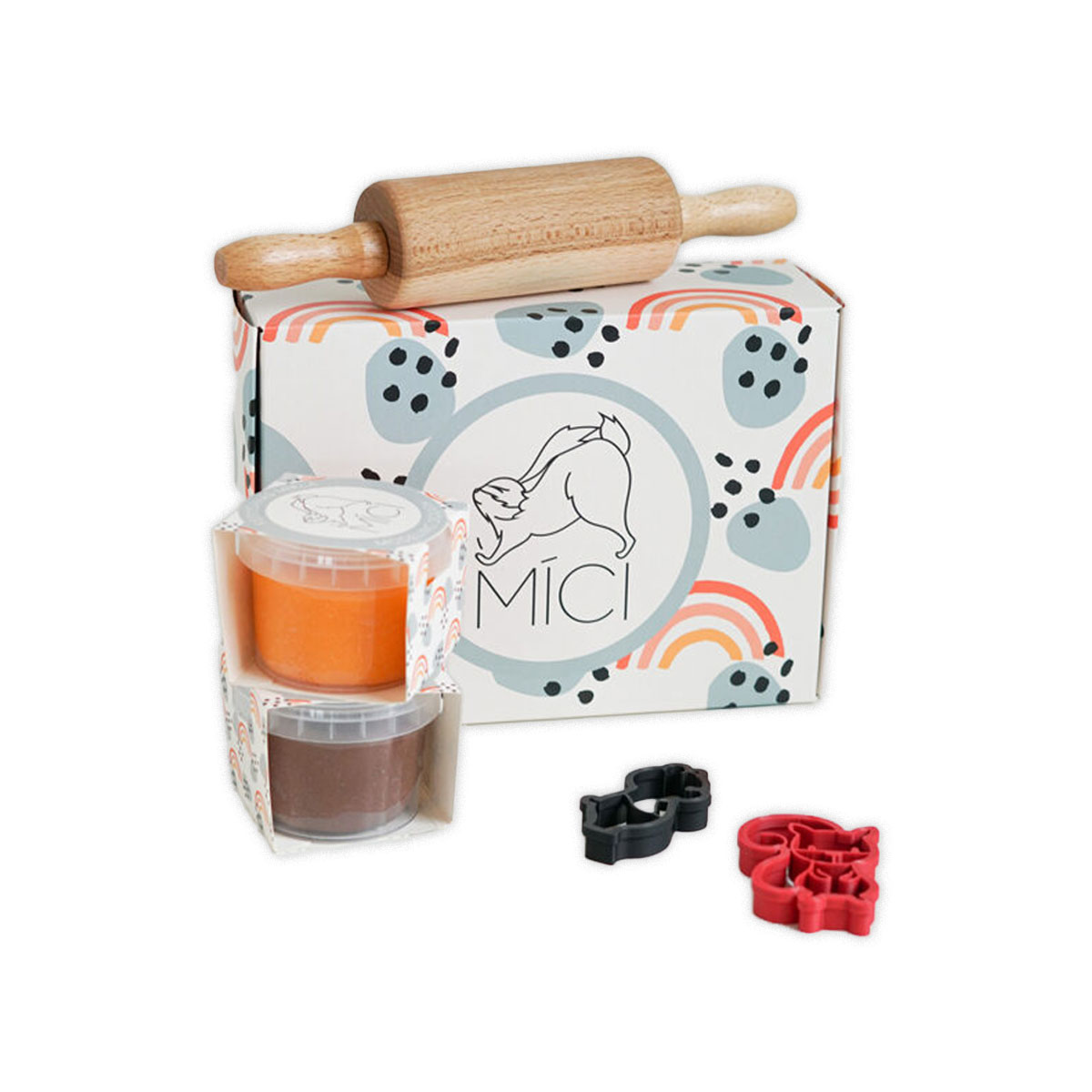 Plastilina-komplekts-Zverini,-Mici