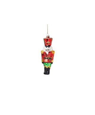 Stikla dekors Nutcracker Doll