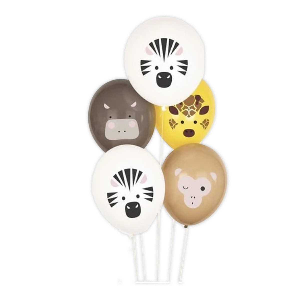 Balonu-komplekts-Mini-safari,-5-gab.,-My-Little-Day