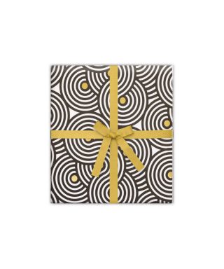 Dāvanas iesaiņojamais papīrs Kelly Hyatt - Noodle Gold, loksne