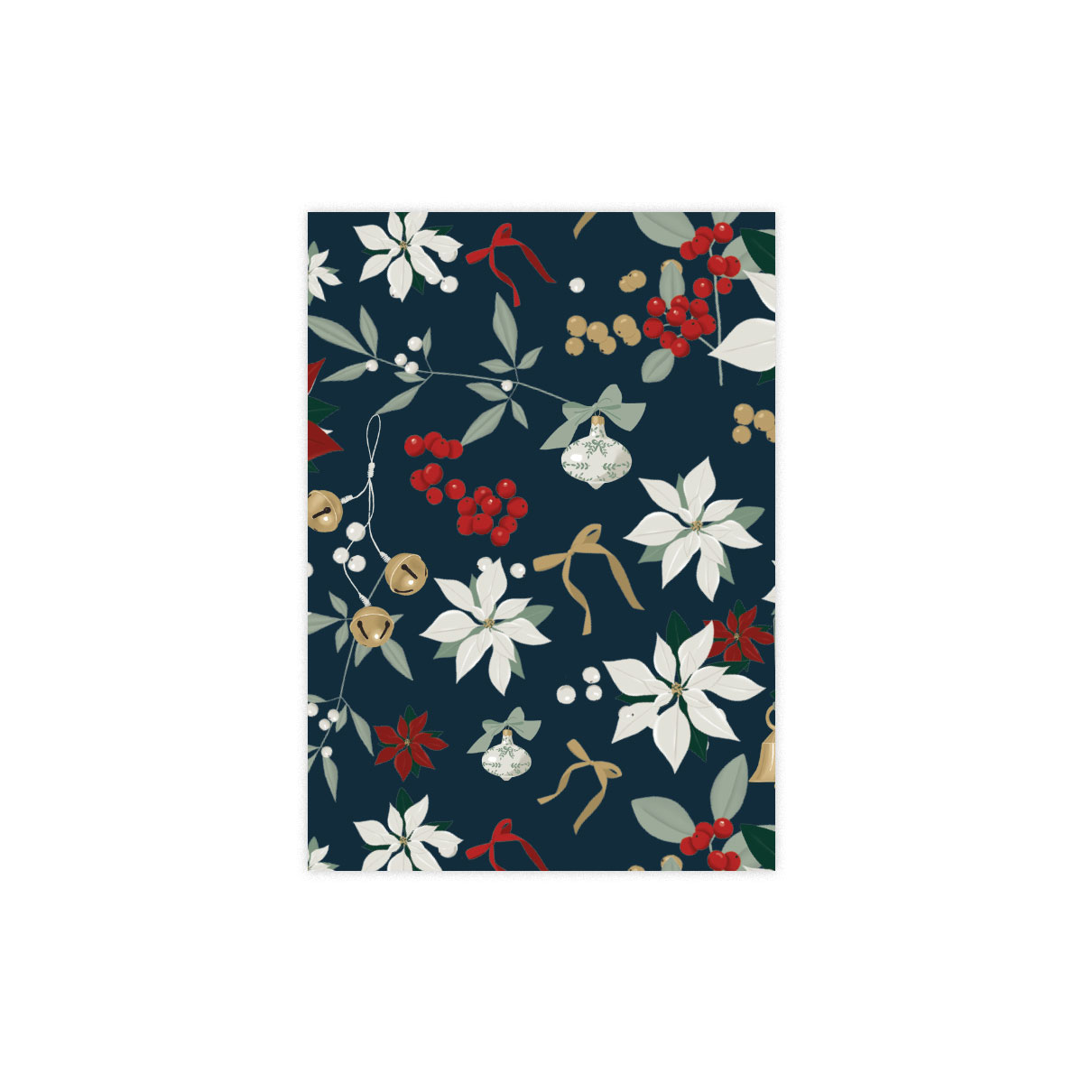 Kartite-Christmas-flower,-Green,-Winter-Magic,-Manilla