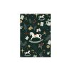 Kartite-Rocking-Horse,-Green,-Winter-Magic,-Manilla