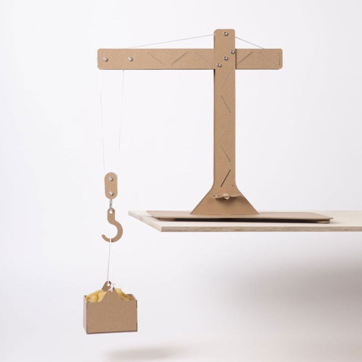 2_Komplekts-Newton's-Lab-Pulley-Crane-Kit