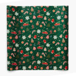 Davanu-iesainojamais-papirs-Christmas-Cookies,-rullis